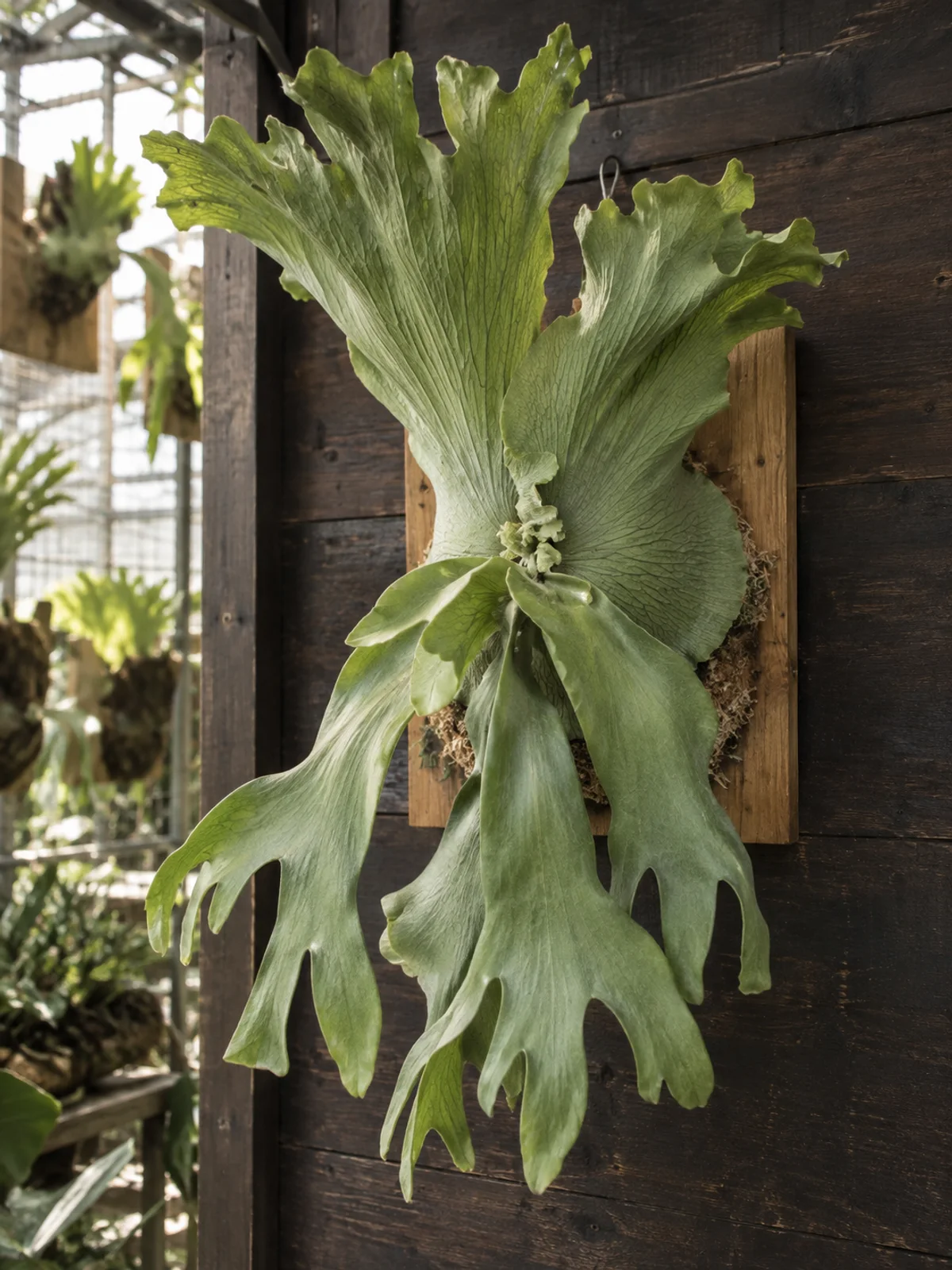 Platycerium wandae care and identification · 鹿的手手 LDS²